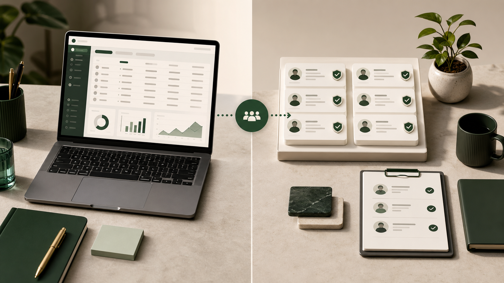 Lead generation software dashboard compared with a curated list of verified B2B prospects
